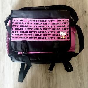 VNTG Hello Kitty Sanrio Smiles 2005 2Way Backpack & Shoulder Laptop Carrying Bag